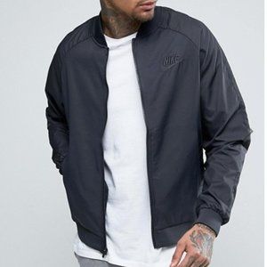 Nike Bomber Jacket Players Jacket Black 